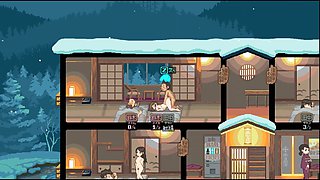 Yukiya Hot Spring the Waters of Fertility Hentai Game Ep.5 Onsen Sex Orgy with Multiple Creampie!