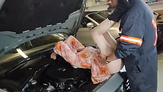Hot Petite Wife in Heels Cheats on Husband with Big Cock - Amateur Homemade Sex