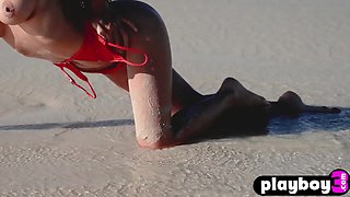 Petite with big knockers showing her body