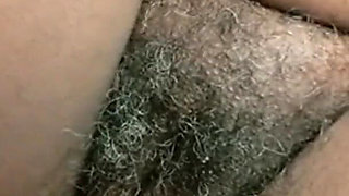 Stimulating My Clit Riding Big Dildo