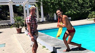 Amateur French Teen Outdoor softcore