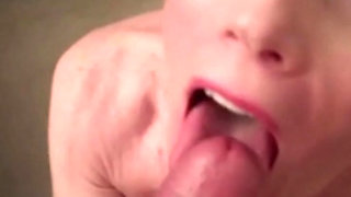 Mature Sucking From Amateur Lady
