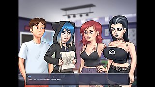 Summertime saga fucking mia, summertime saga eve pregnant, summertime saga masturbate