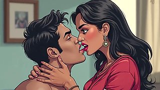 Glamorous 3D cartoon fantasy featuring Sexi Queen with steamy scenes