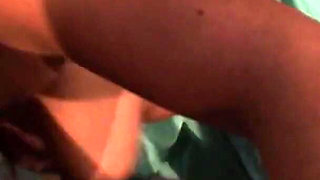 Lovely Babe in a Threesome Keep Her Clothes on While Fucking