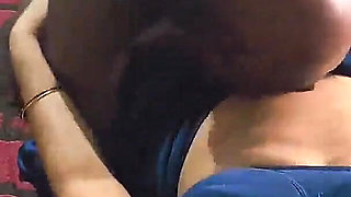 Blue Saree Sexy Wife Hot Sex