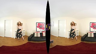Close Your Eyes; Redhead Strips - Zexyvr - Sexlikereal