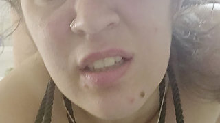 Good fuck in the ass and leaves her cum inside my ass