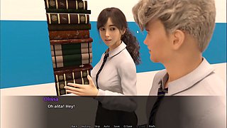 Big boobs and cherry vibes in anime style