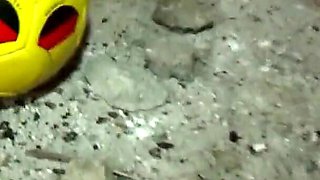 Sexy Antinia sucks and fucks three huge cocks in public