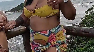 Me and My Friend Making Out Live on the Beach.