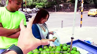 CarneDelMercado - Valeria Matasanos Latina Colombiana Teen Oiled Up And Fucked Hard
