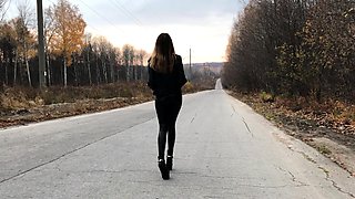 Brunette Solo Webcam Masturbation