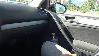 Cheating Turkish Muslim Wife Is Not Scared to Get in a Strangers Car