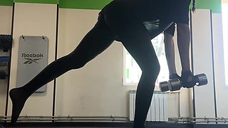 Gym in Nylon Socks