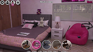 Mwneus 1 - Neus Gives Neron a Slow, Sensual Handjob in a Private Moment