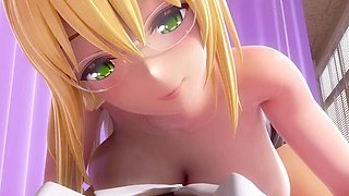 To Love Ru Hentai - Hot Teacher Fucks Student in 3D (Blowjob, Doggystyle, Tittyfuck)