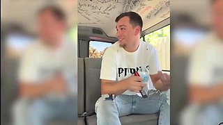 You wont last 5min College Students On The Bus: Big Tits, Big Ass  Blowjob Porn