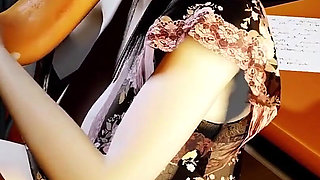 Lustful Beauty Teacher Fuck the Old Student Big Cock - 3D Animation Hentai