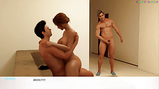 Natasha Naughty Wife by Archimedescompany - My Boss Is Watching While I Fuck My Lady 12