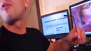 In full video editing he gets sucked by an actress: Big Ass, Blowjob  Anal Porn