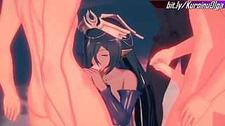 Kuroinu's Olga Gets Herself a Bukkake Makeover
