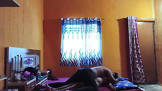 Indian Desi bhabhi sex - Both brother and sister go for a walk, the brother fucks his sister in both the rooms.