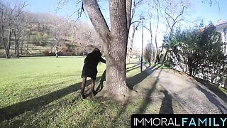 Stunning Matt Bird and Porno Dan at handjob trailer