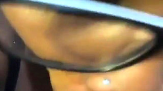 Petite 18 Year Old Cutie Ebony Nerd in Glasses Sucking No Breaks 8 Mins Straight in Fake Model Facial Cumload Casting - Jhodez1