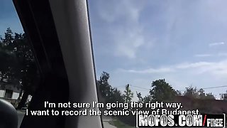 Mofos - stranded teens - hitchhiking schoolgirl gives suck off s