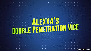 Alexxa's Double Penetration Vice With Potro De Bilbao, Vince Karter, Alexxa Vice - Brazzers