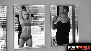 Angelika Grays Gets Dirty Double Penetration Tag Teamed By Her Trainers