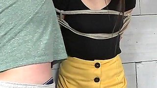 Katy Rose Ball Gagged Whipped and Slapped