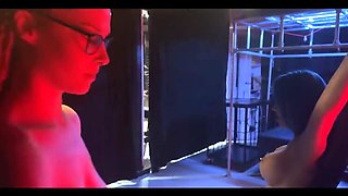 Big Tits BDSM Shock Play - EdgesOfReality Gets Electrified in Latex