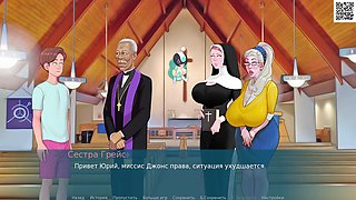 Stepmom gives a lesson in cowgirl with a compilation of hot moments