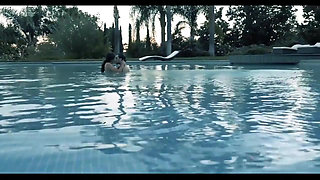 Black hair lesbians babe pussy licking lesbian love in the bedroom