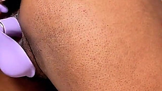 Double Penetration Anal and Hairy Pussy Orgasm