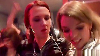 European party teens 18+ sucking dicks in the club