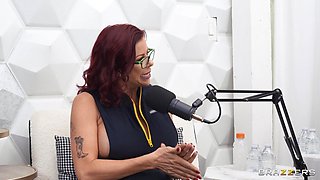Alexis Fawx and Cheerleader Kait hot interracial sex