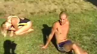 Luzia vs Honza: Amateur, Fetish  Wrestling Porn