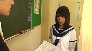 Impressive Oriental Schoolgirl Strips Naked And Gets Fisted