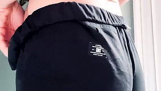 Pants down