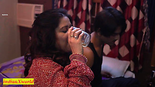 Indian Neighbour Aunty Sex with Clear Dirty Talking! Hardcore Sex