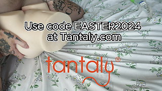 Happy Easter sex with Vallery Ray and Tantaly sex doll