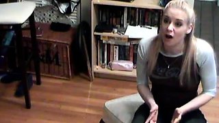 Katie Punished for Smoking