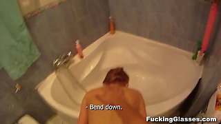 Fucking Glasses - Wannabe model Alice gets fucked