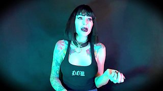 Cruel Gothic CBT JOI Instructions - Emotional Blackmail, Cock and Ball Torment