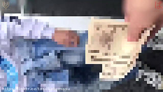 Ponytail Girl's Creampie Sex Video