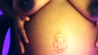 Fucking Ass in Doggy with Creme Boobs Massage.