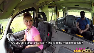 Brooke Jameson's Masked Passion in Steamy Cab